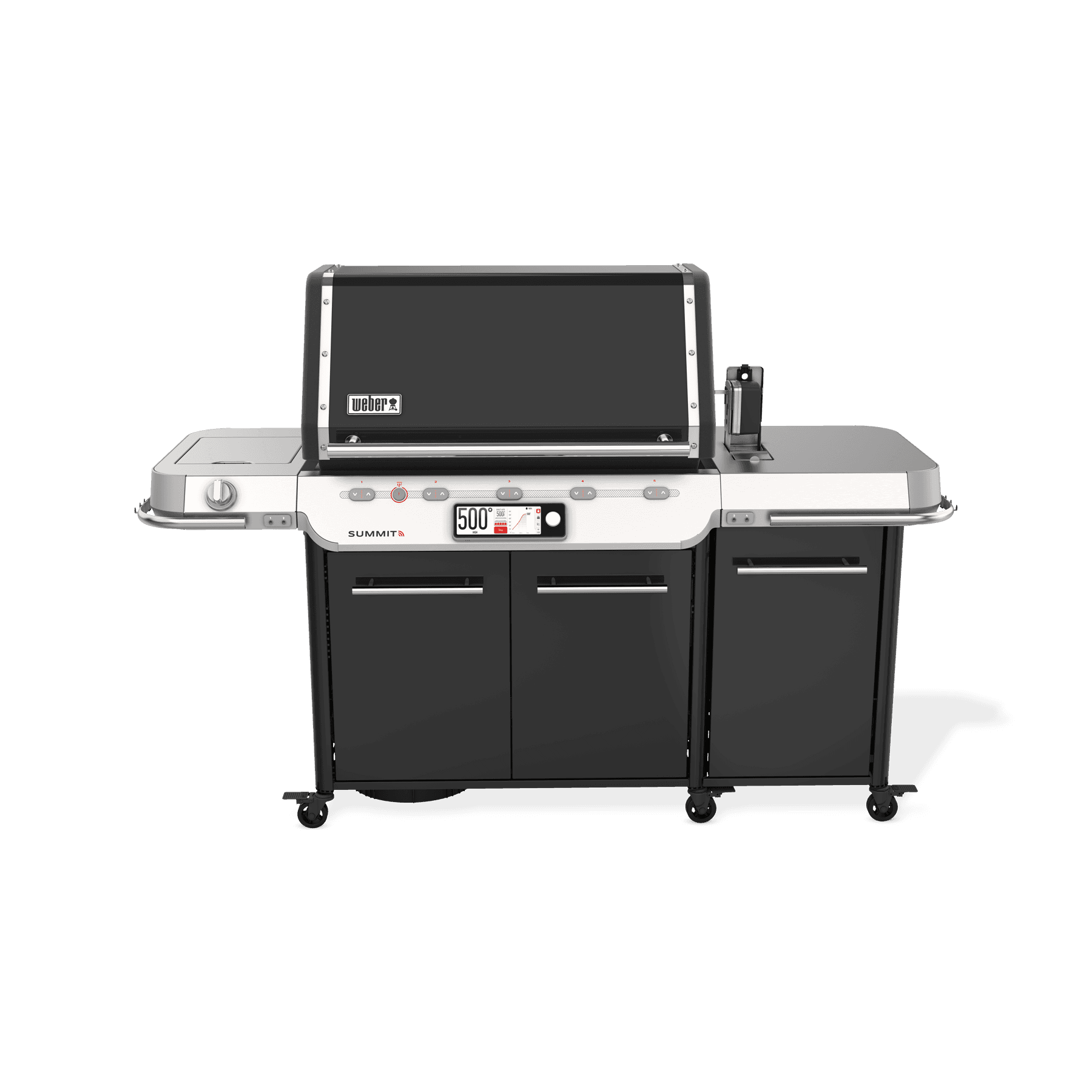 Weber Grills Summit Smart Fs38x E Wi Fi Connected Freestanding Gas Grill Rotisserie Sear Burner and Side Burner thumbnail 8