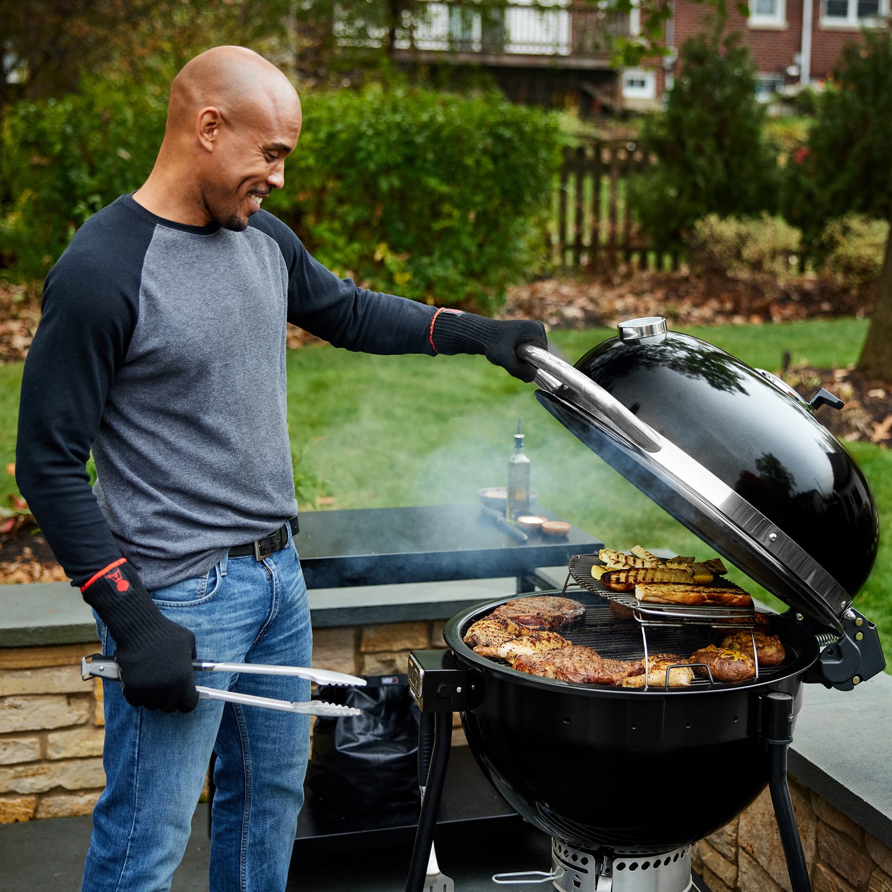 Weber Grills Summit 24-Inch Kamado E6 Charcoal Grill with Stand - Updated Model thumbnail 5