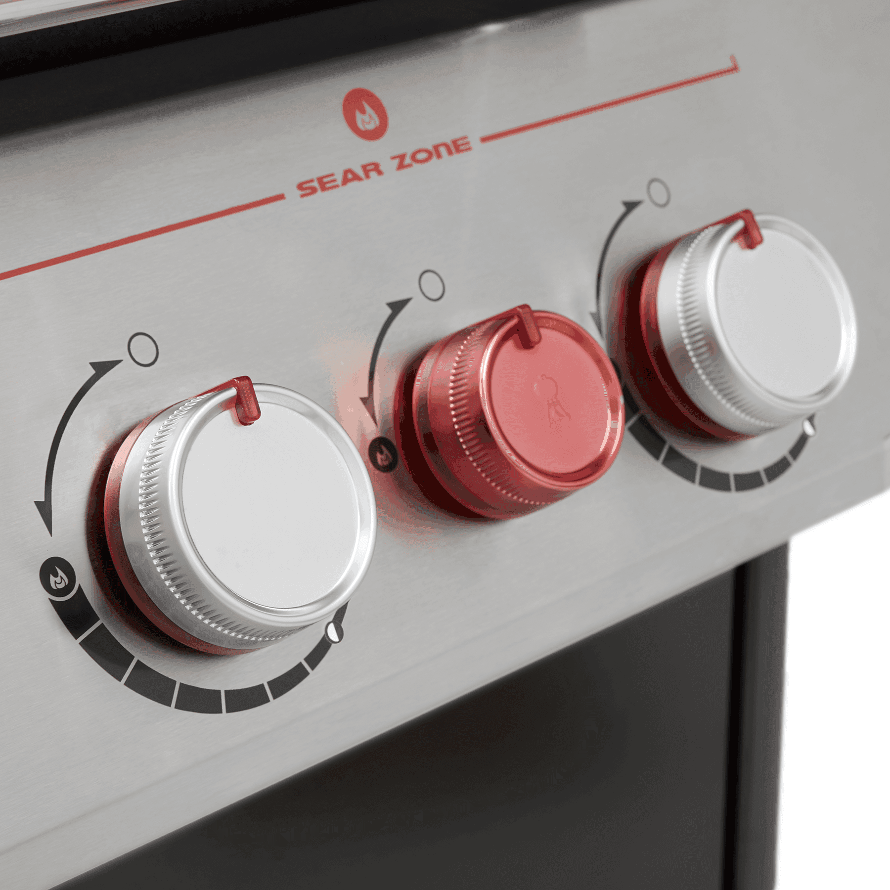 Weber Grills Genesis E 435 Gas Grill Sear Burner & Side Burner thumbnail 2