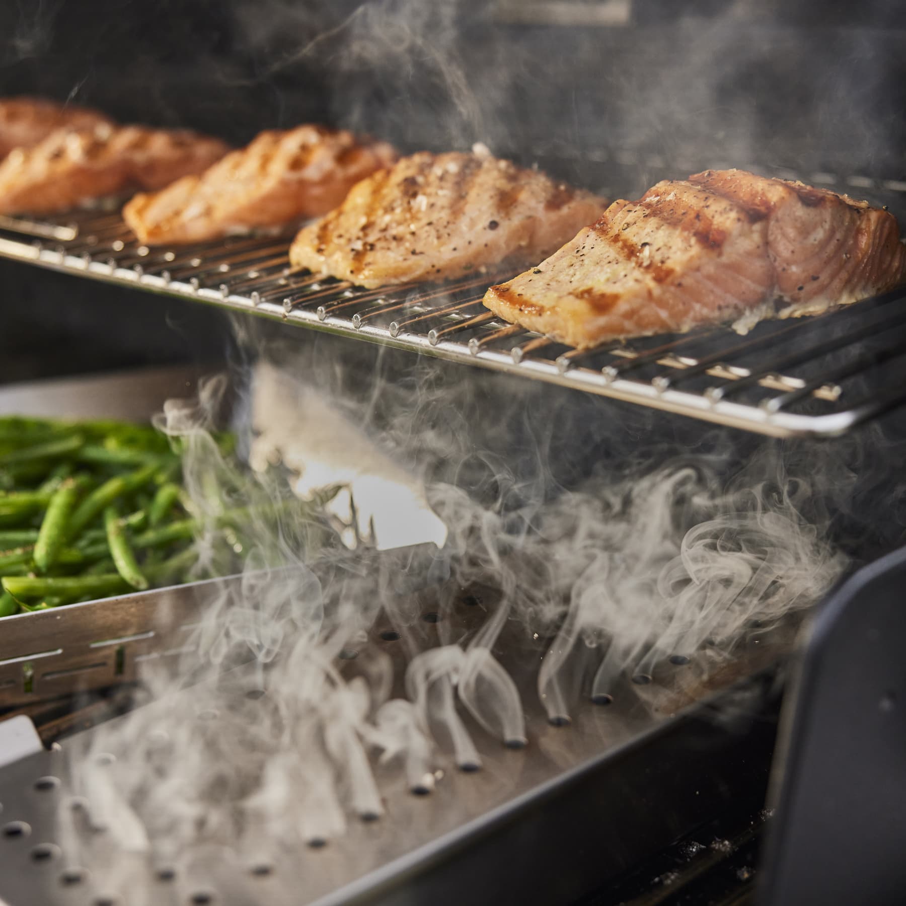Weber Grills Summit FS38 S Freestanding Gas Grill Rotisserie Sear Burner and Side Burner thumbnail 4