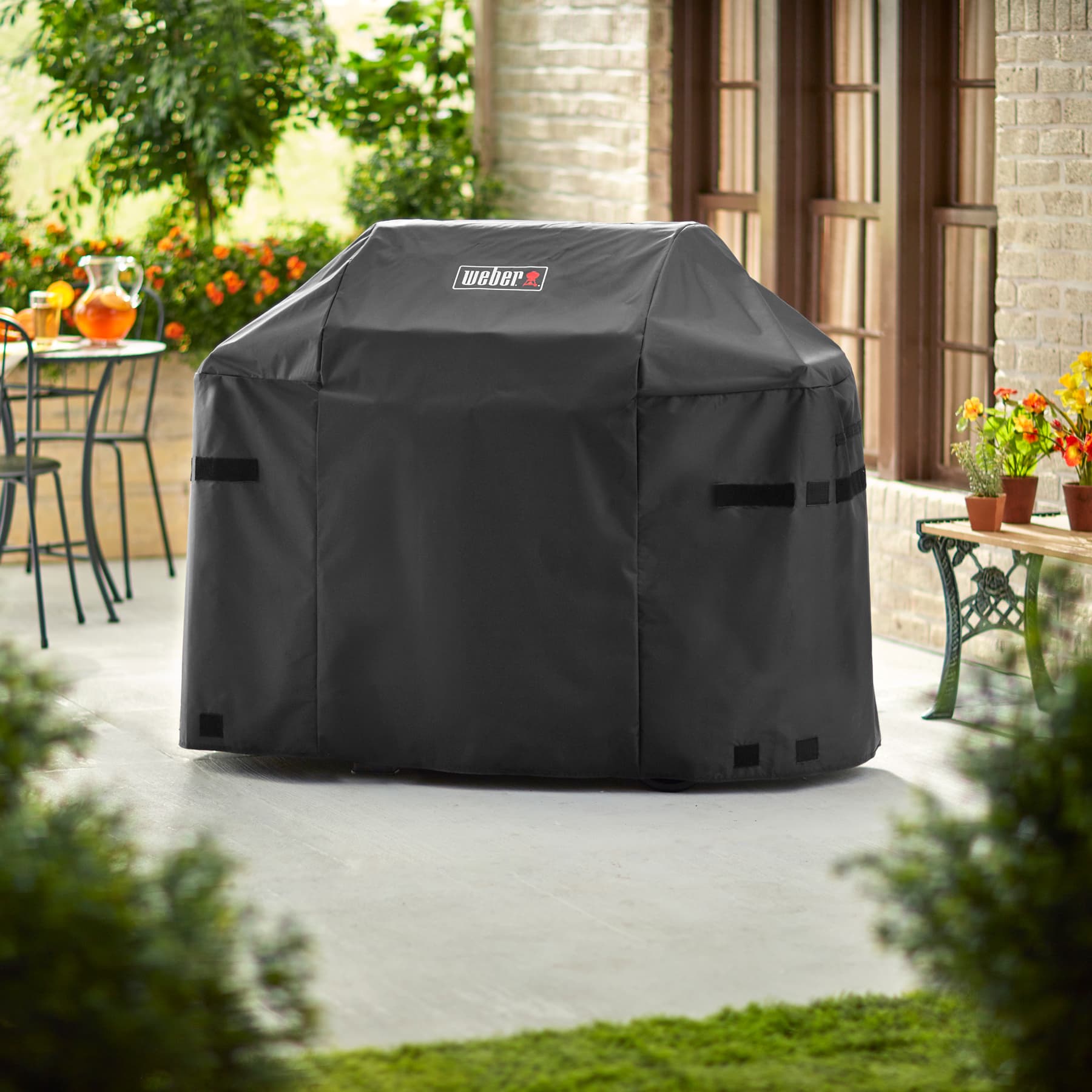 Weber Grills Premium Grill Cover For Spirit 300 & Spirit II 300 Series Grills thumbnail 2