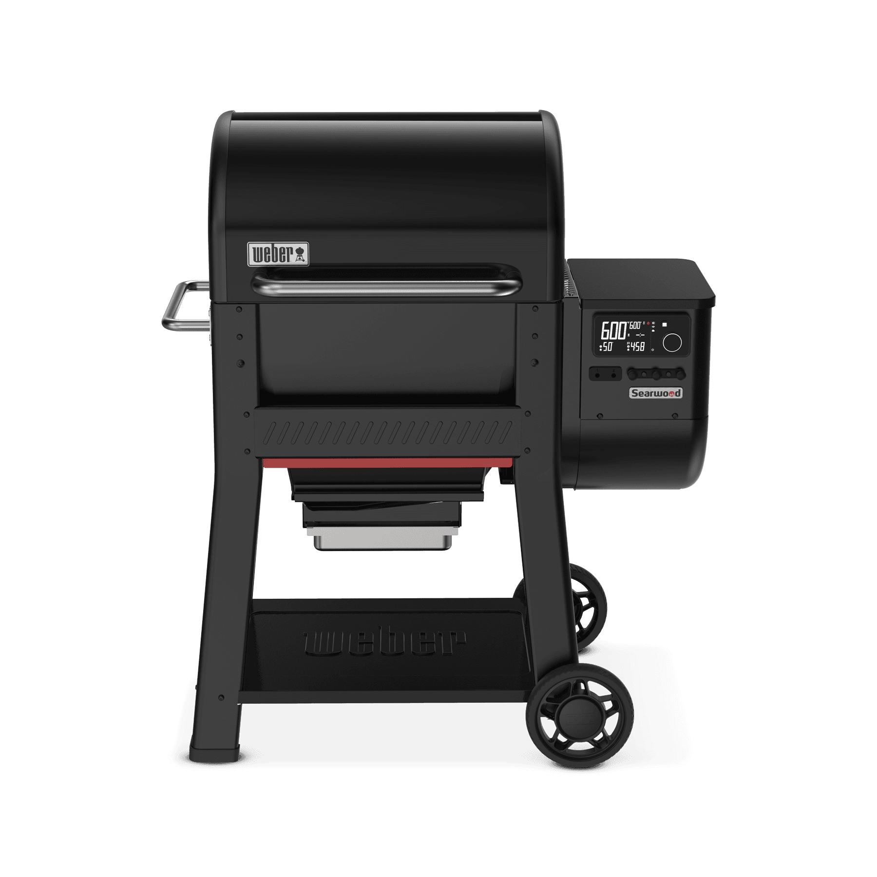 Weber Grills Searwood 600 24-Inch Wi-Fi Enabled Wood Fired Pellet Grill - Black