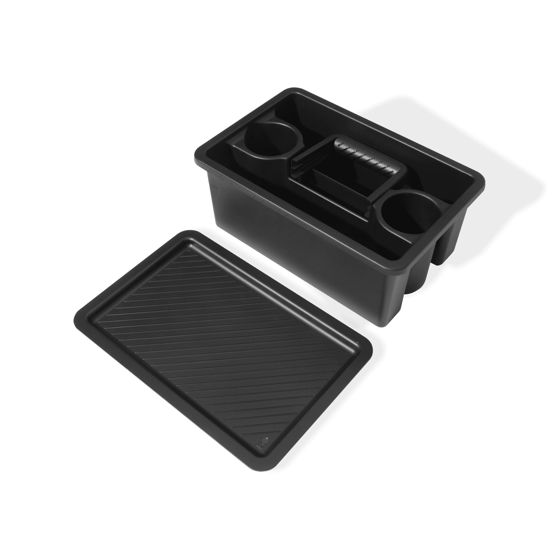 Weber Grills Works Condiment Caddy with Tray Lid for Slate Gas Griddles
