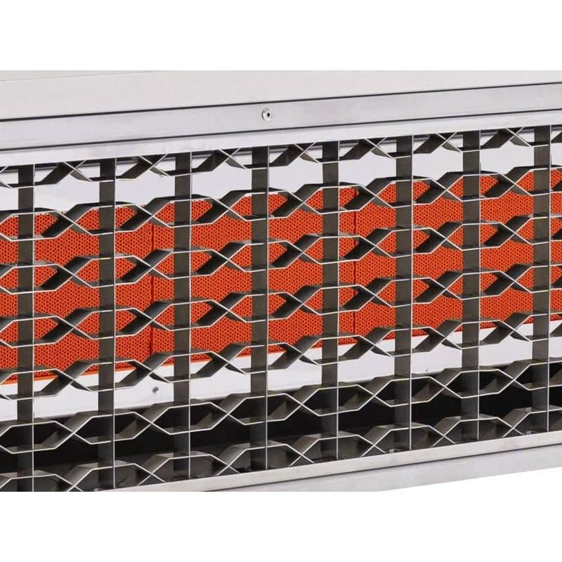 Sunpak TSR 48-Inch 34,000 BTU Propane Gas Two-Stage Infrared Patio Heater with Remote - Stainless Steel thumbnail 5