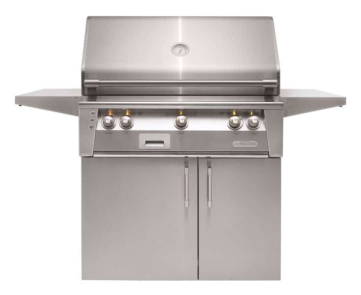 Alfresco Grills ALXE 36-Inch 3-Burner Built-In Propane Gas Grill with Rear Infrared Burner - Signal White Gloss thumbnail 1