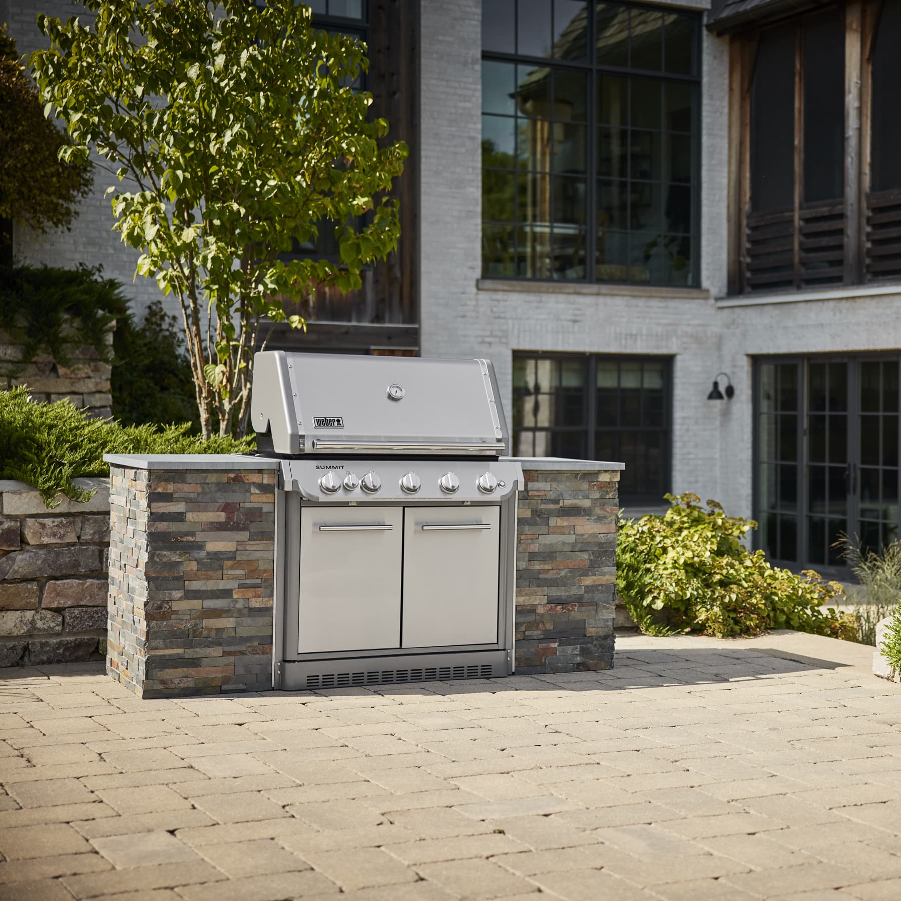 Weber Grills Summit Sb38 S Built-In Gas Grill Rotisserie and Sear Burner thumbnail 5