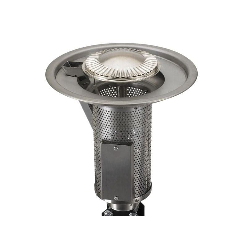 Sunglo 50,000 BTU Natural Gas Portable Post-Mount Patio Heater - Stainless Steel thumbnail 3