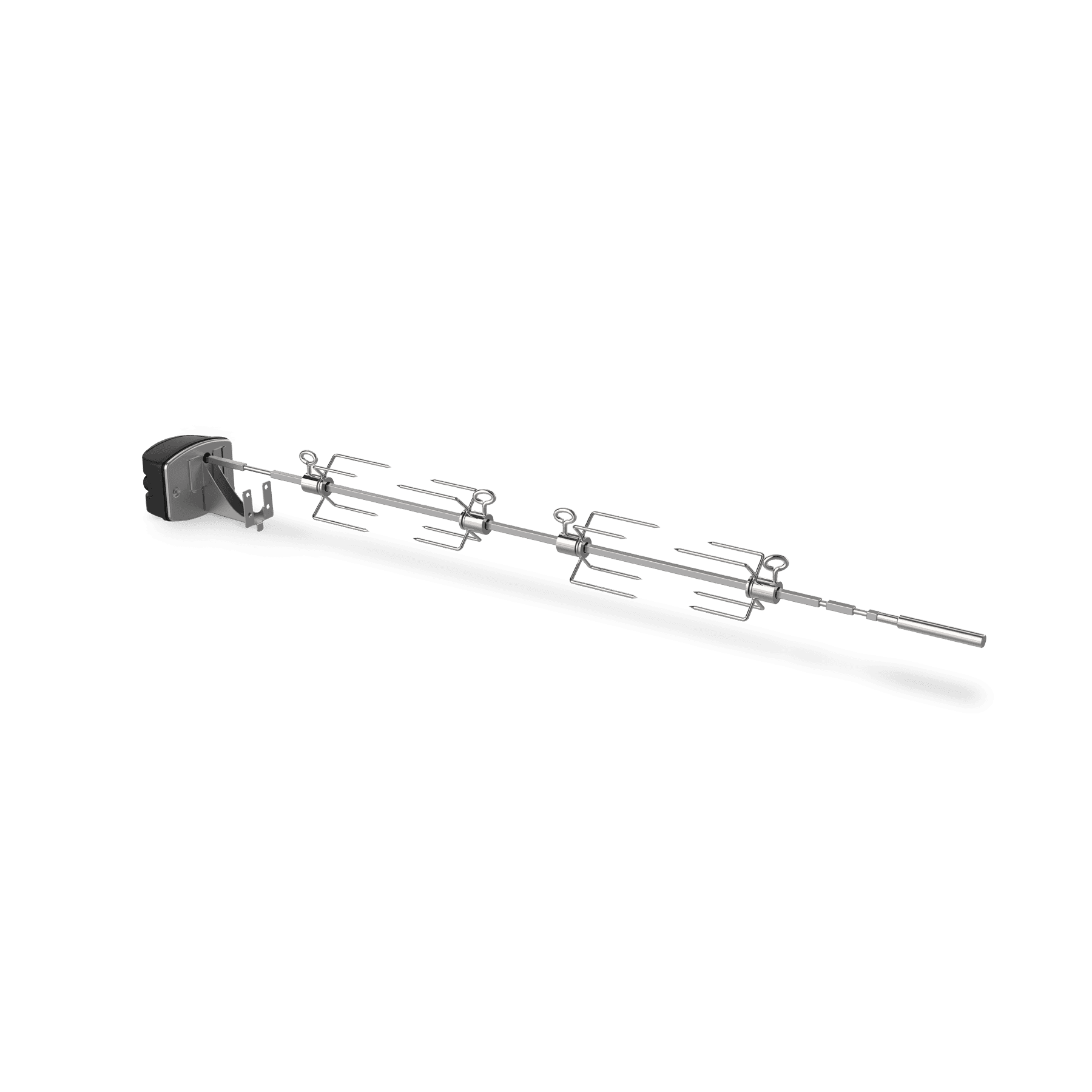 Weber Grills Rotisserie Kit for Genesis 4-Burner Gas Grill & Searwood 600 XL Pellet Grills