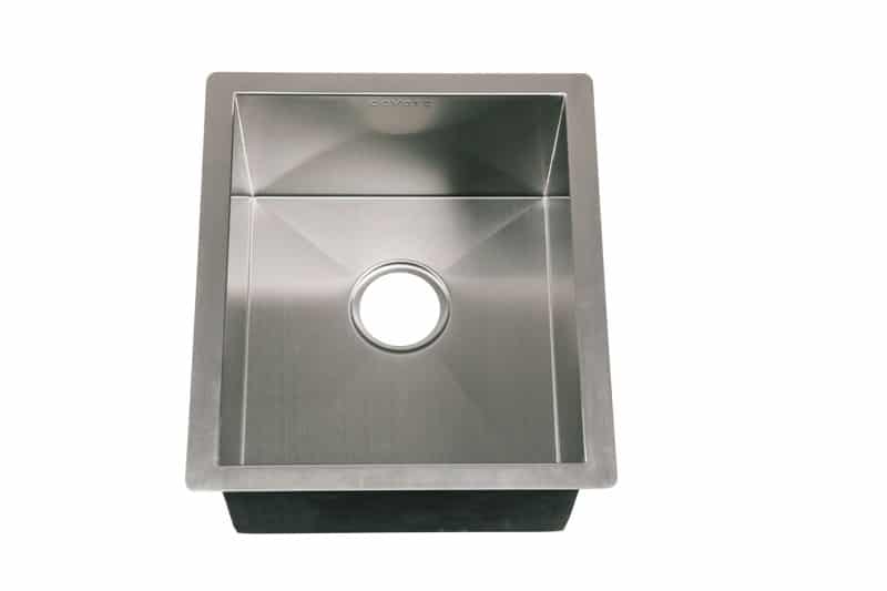 Coyote 16-Inch x 18-Inch Outdoor Rated Drop-In Stainless Steel Sink with Drain Plug thumbnail 6