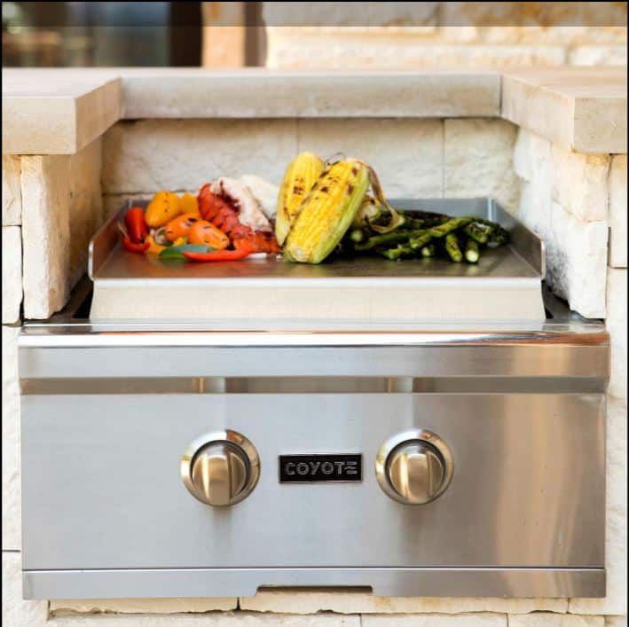 Coyote Stainless Steel Teppanyaki Griddle for Power Burner