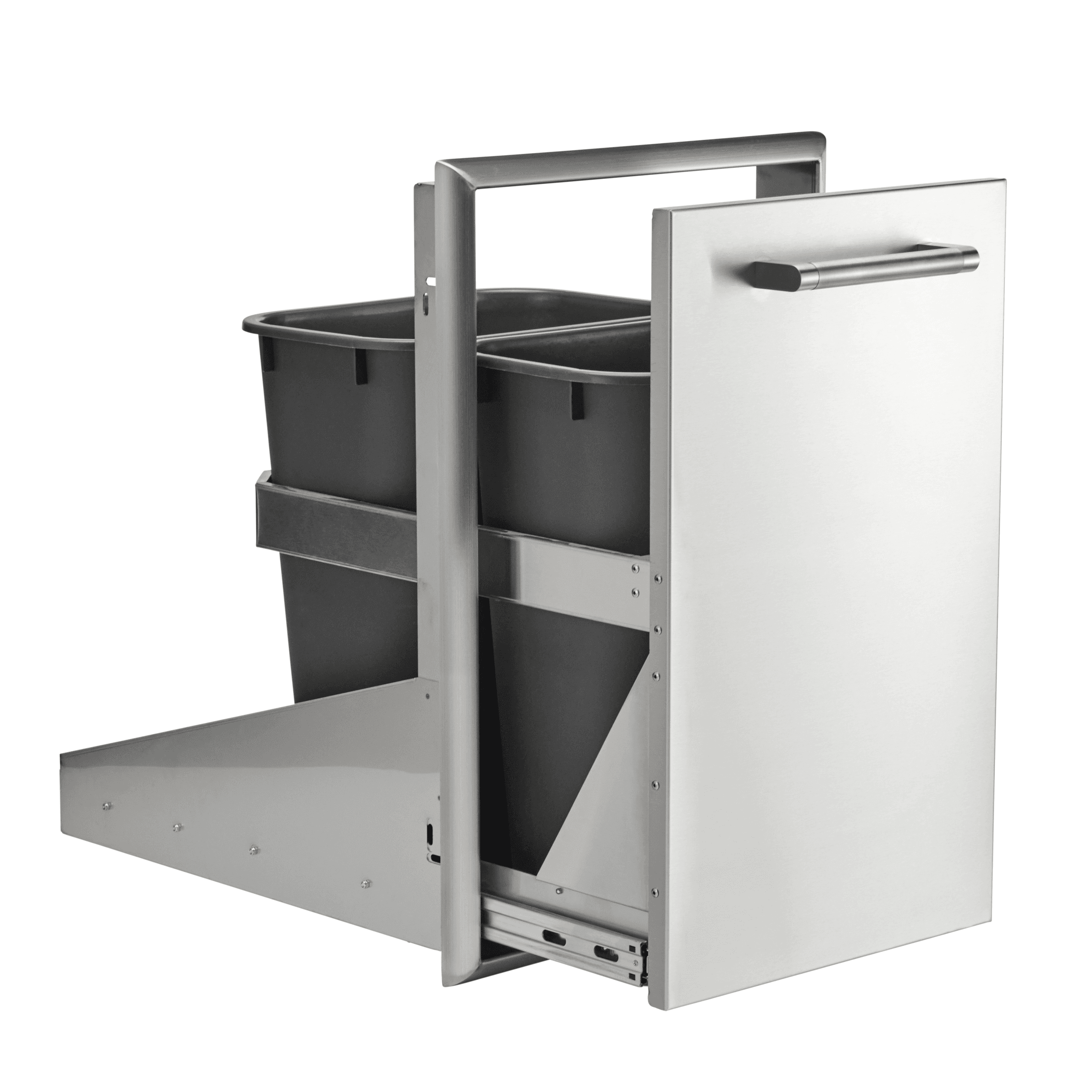 Coyote Roll Out Double Trash and Recycling Bin thumbnail 8