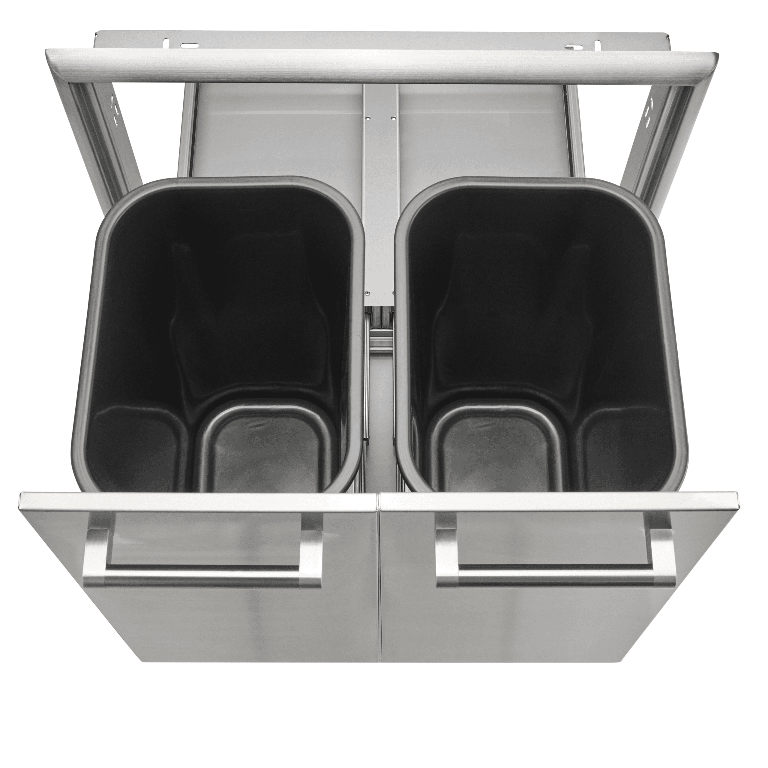 Coyote Roll Out Double Trash and Recycling Bin thumbnail 4