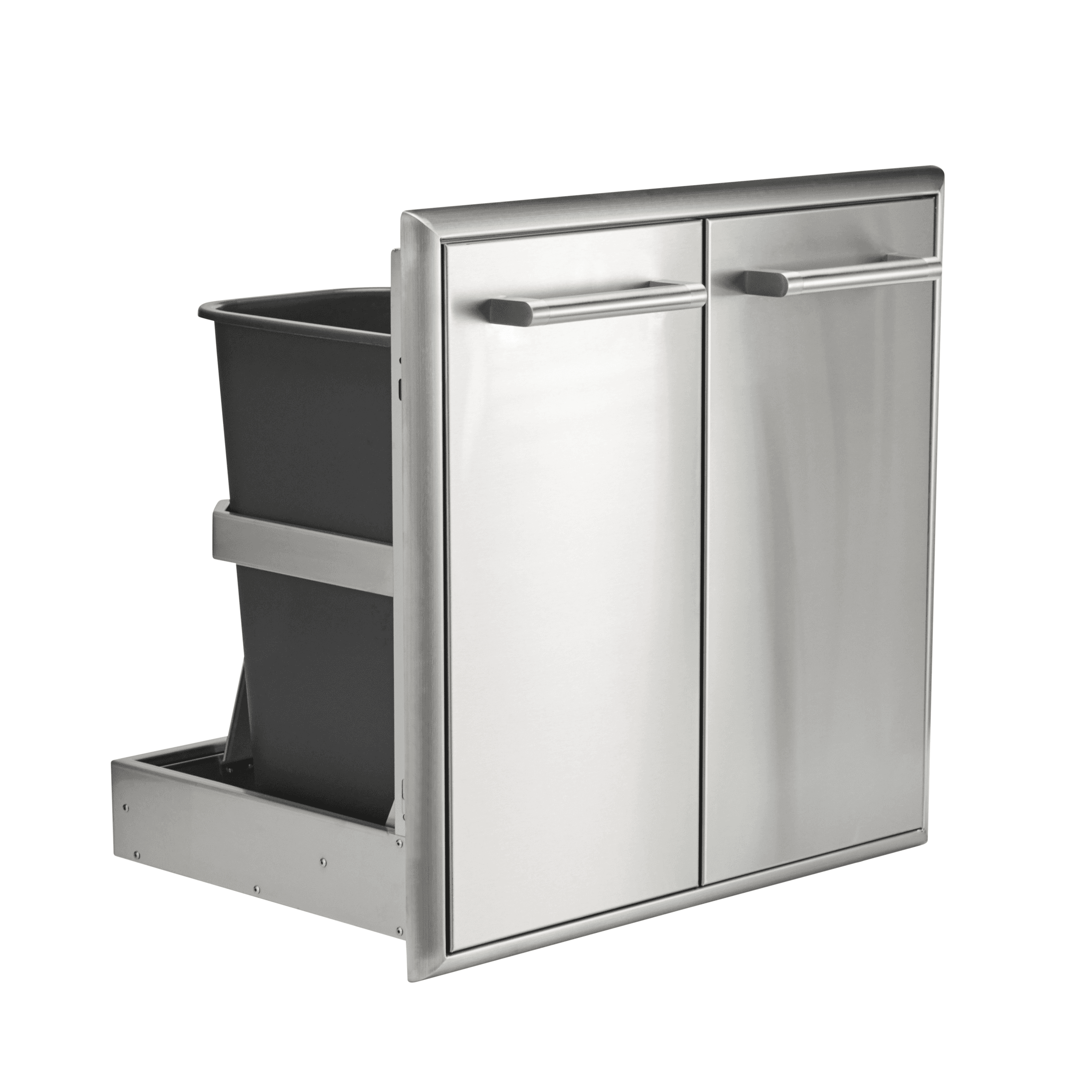Coyote Roll Out Double Trash and Recycling Bin