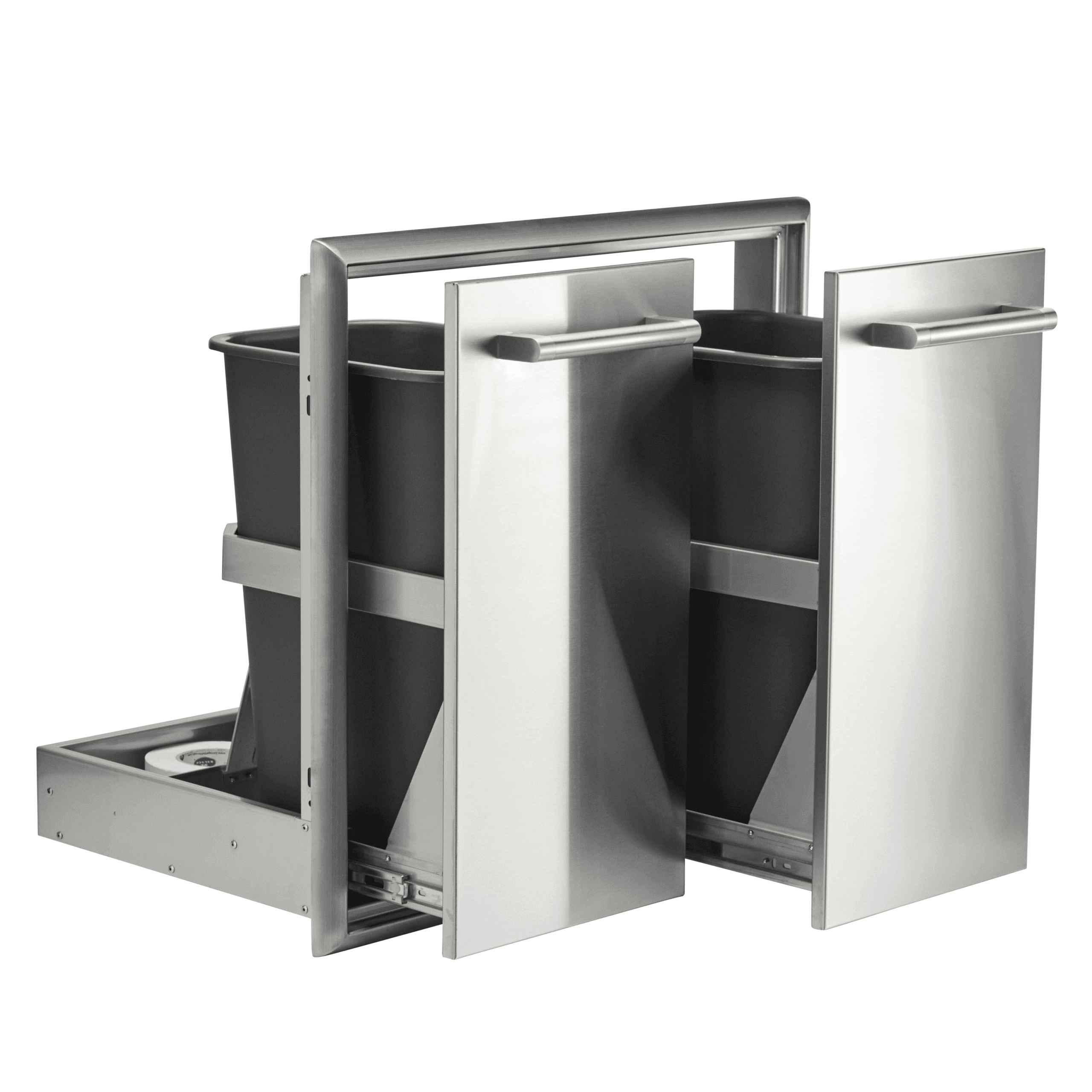 Coyote Roll Out Double Trash and Recycling Bin thumbnail 5