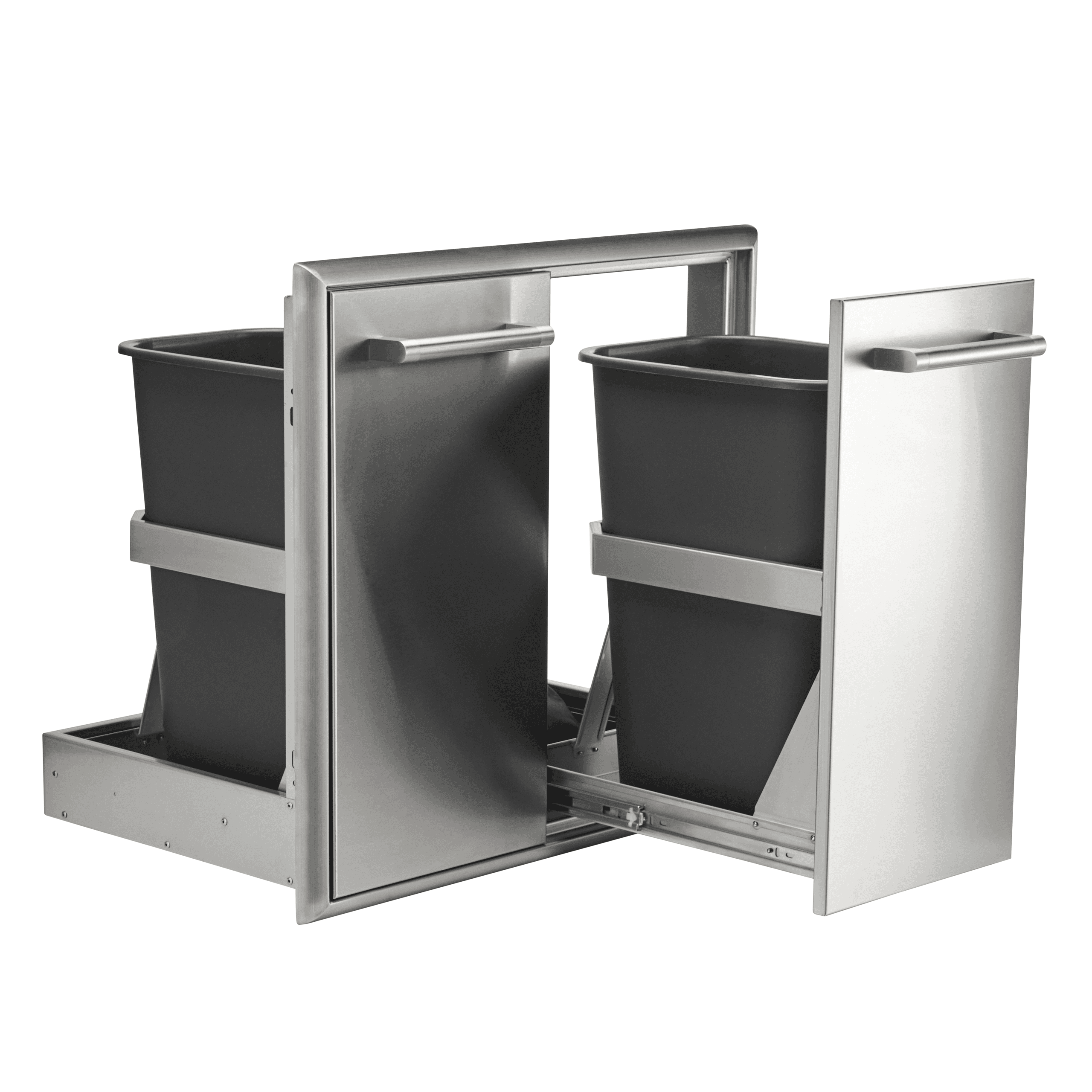 Coyote Roll Out Double Trash and Recycling Bin thumbnail 6