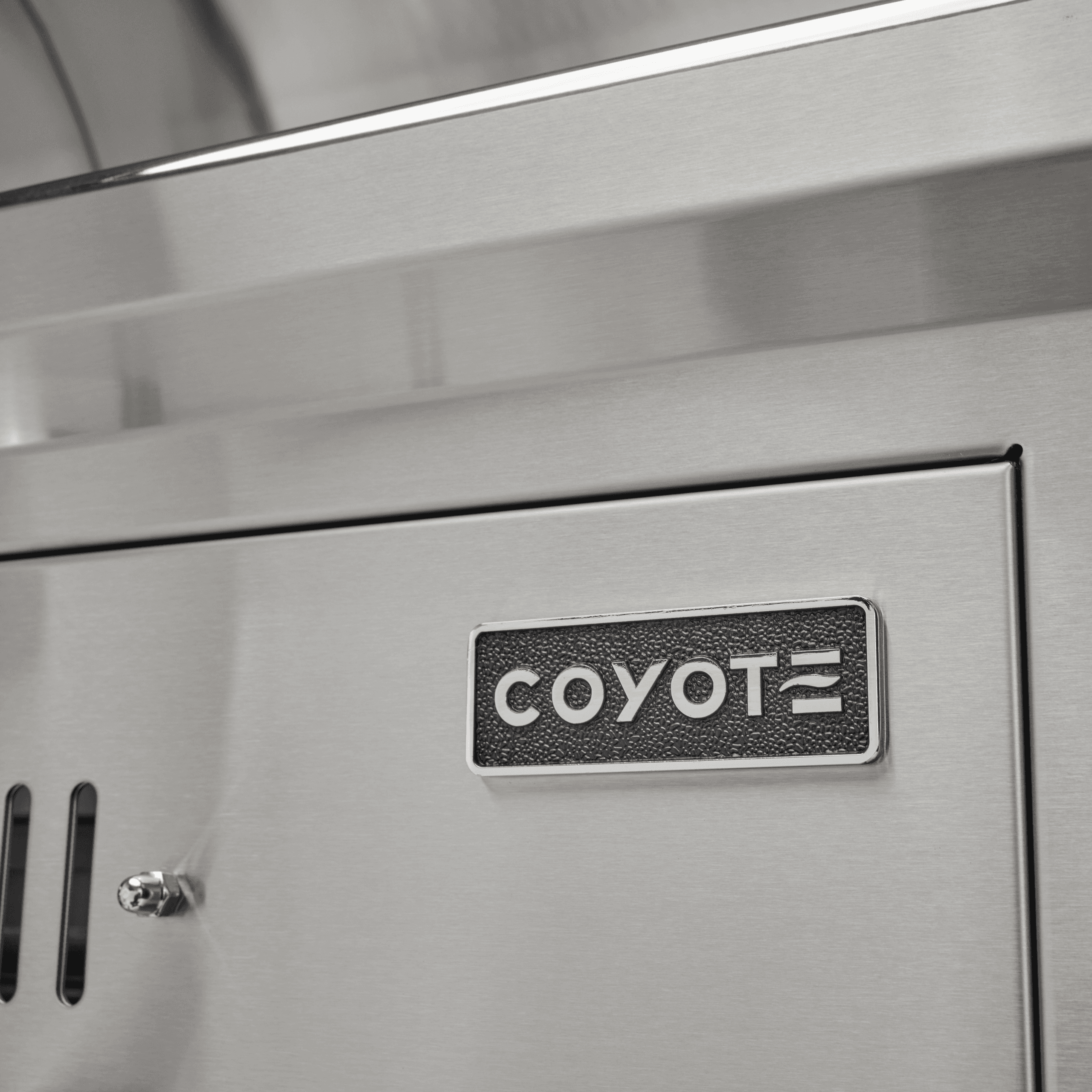 Coyote 36-Inch Freestanding Stainless Steel Charcoal Grill with Adjustable Charcoal Tray thumbnail 5