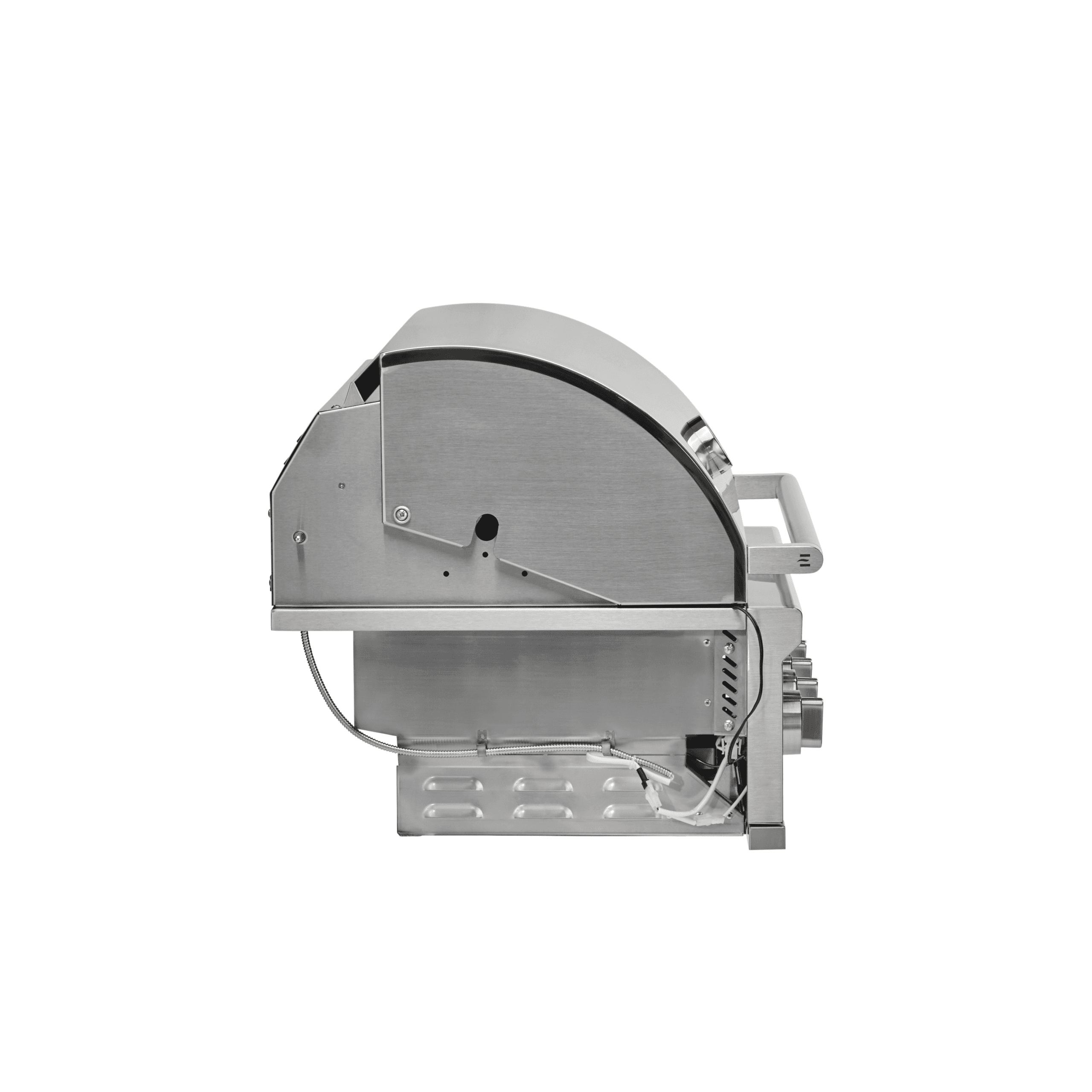 Coyote Cl Series 5 Burner Built in Gas Grill W/ Lift Assist Hood & Safety Valve