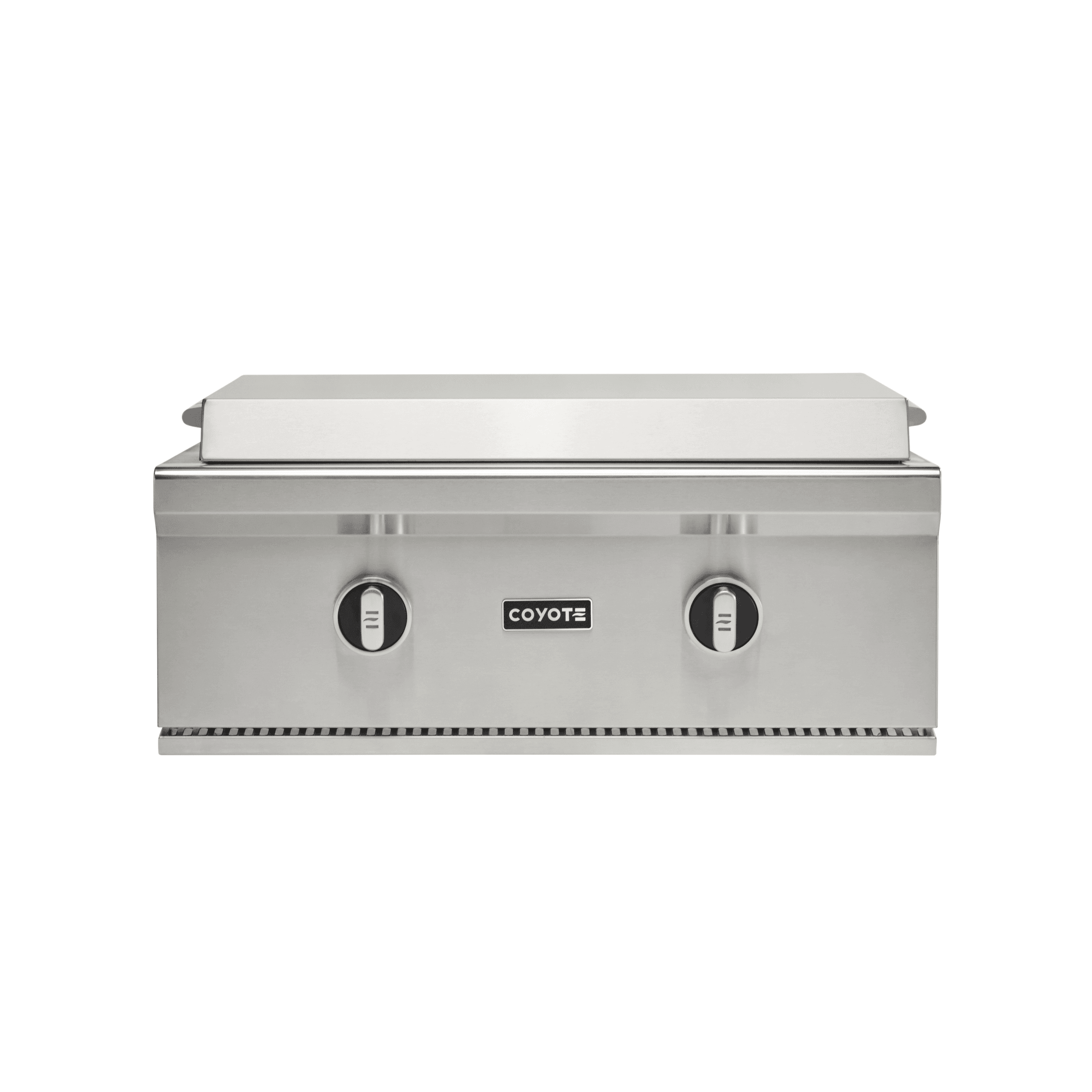 Coyote 2 Burner Freestanding Gas Commercial Style Flat Top Griddle