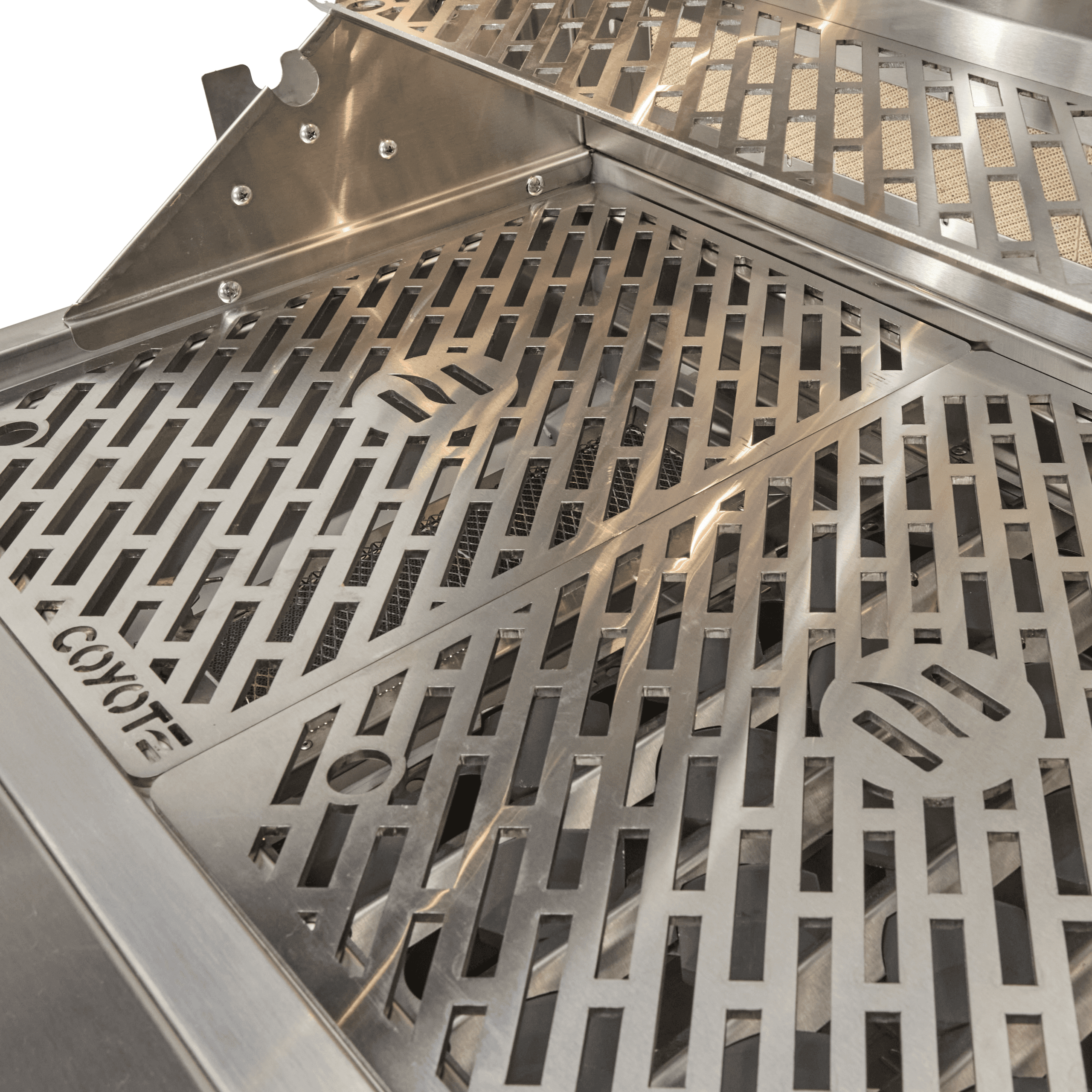 Coyote Sl Series 2 Burner Freestanding Gas Grill Rapidsear Infrared Burner and Rotisserie thumbnail 3