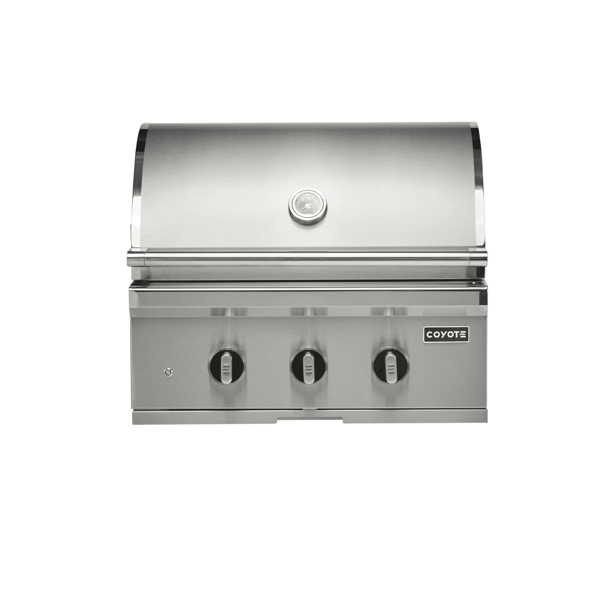Coyote Sl Series 2 Burner Freestanding Gas Grill Rapidsear Infrared Burner and Rotisserie