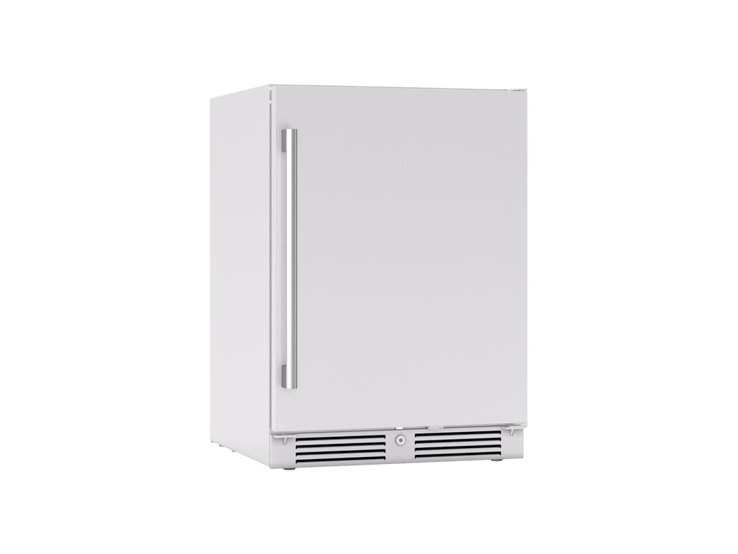 Zephyr Presrv 24-Inch 5.6 Cu. Ft. Outdoor Rated Beverage Cooler with Locking Door