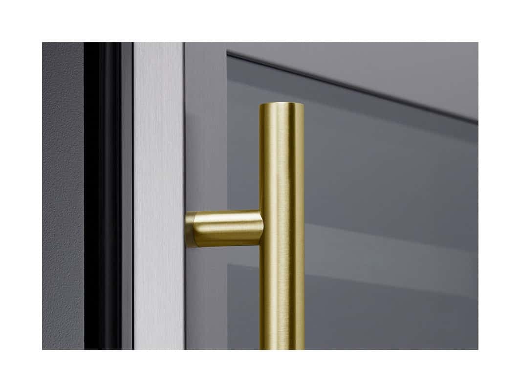 Zephyr Presrv Brushed Gold Contemporary Handle Kit Accessory thumbnail 4