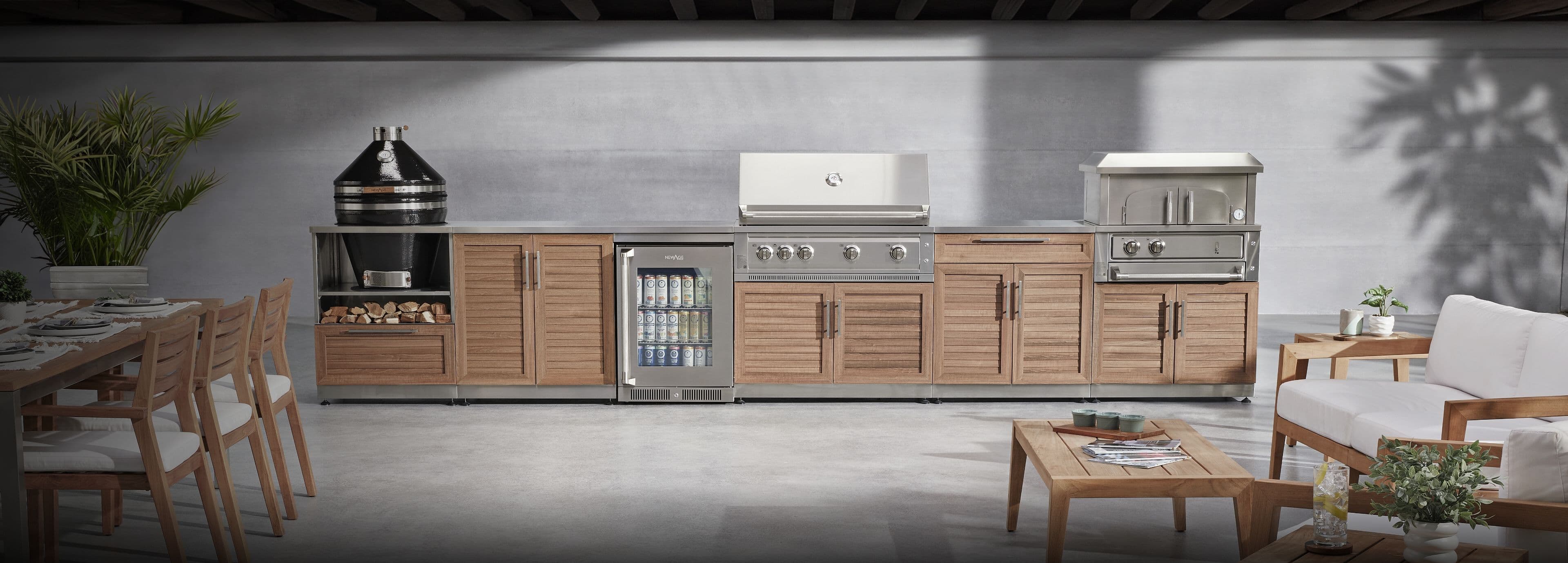 NewAge Outdoor Kitchen Cabinets: Modular vs Custom, Real Cost