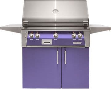 Alfresco LXE outdoor grill in a custom outdoor kitchen build