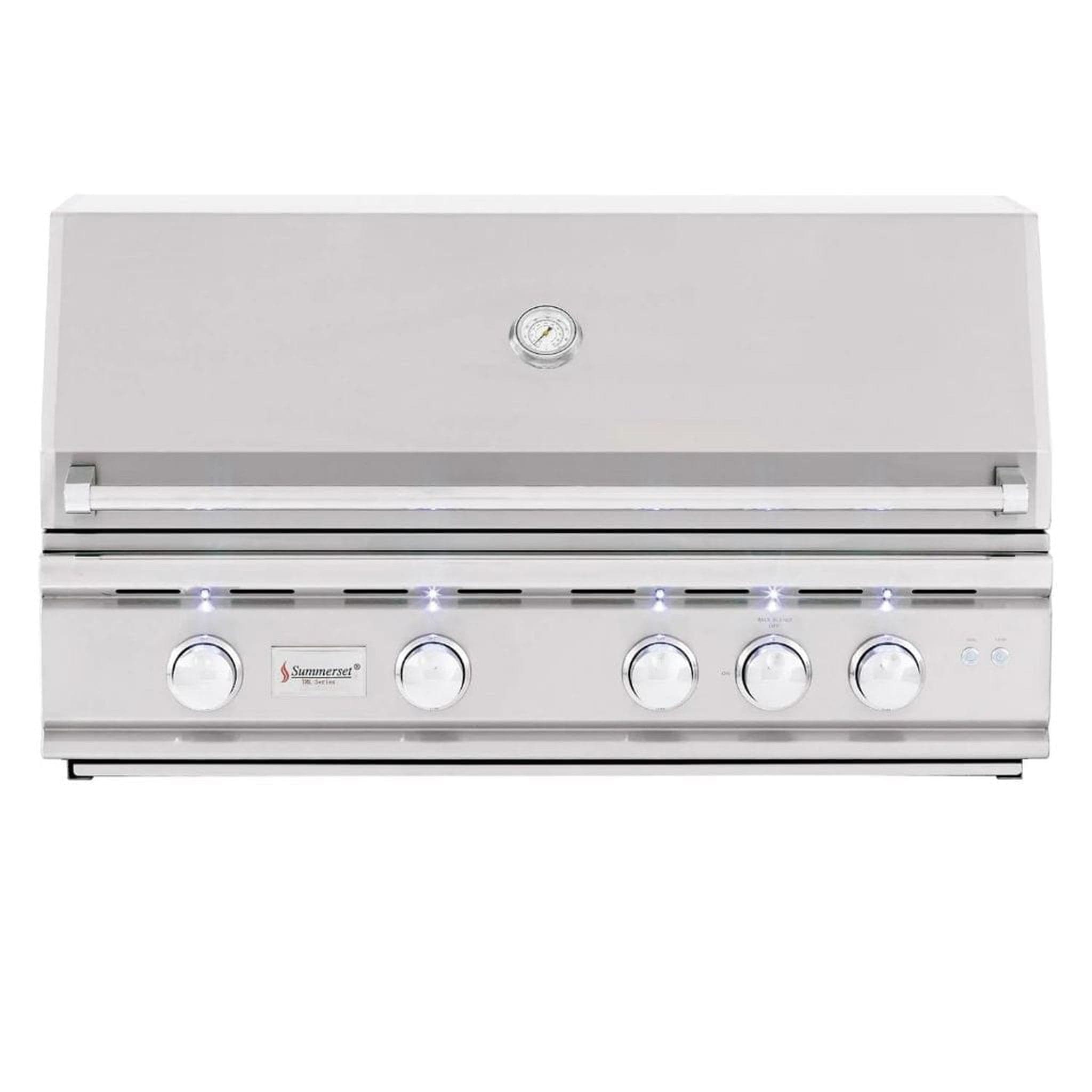 Summerset Grills TRL Pro 40-Inch 4-Burner Freestanding Gas Grill with Rear Infrared Burner on Deluxe Cart — image 1