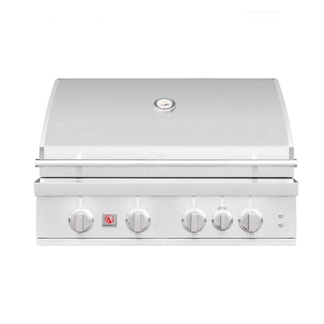 Summerset Grills Sizzler Pro 32-Inch 4-Burner Built-In Gas Grill with Rear Infrared Burner — image 1