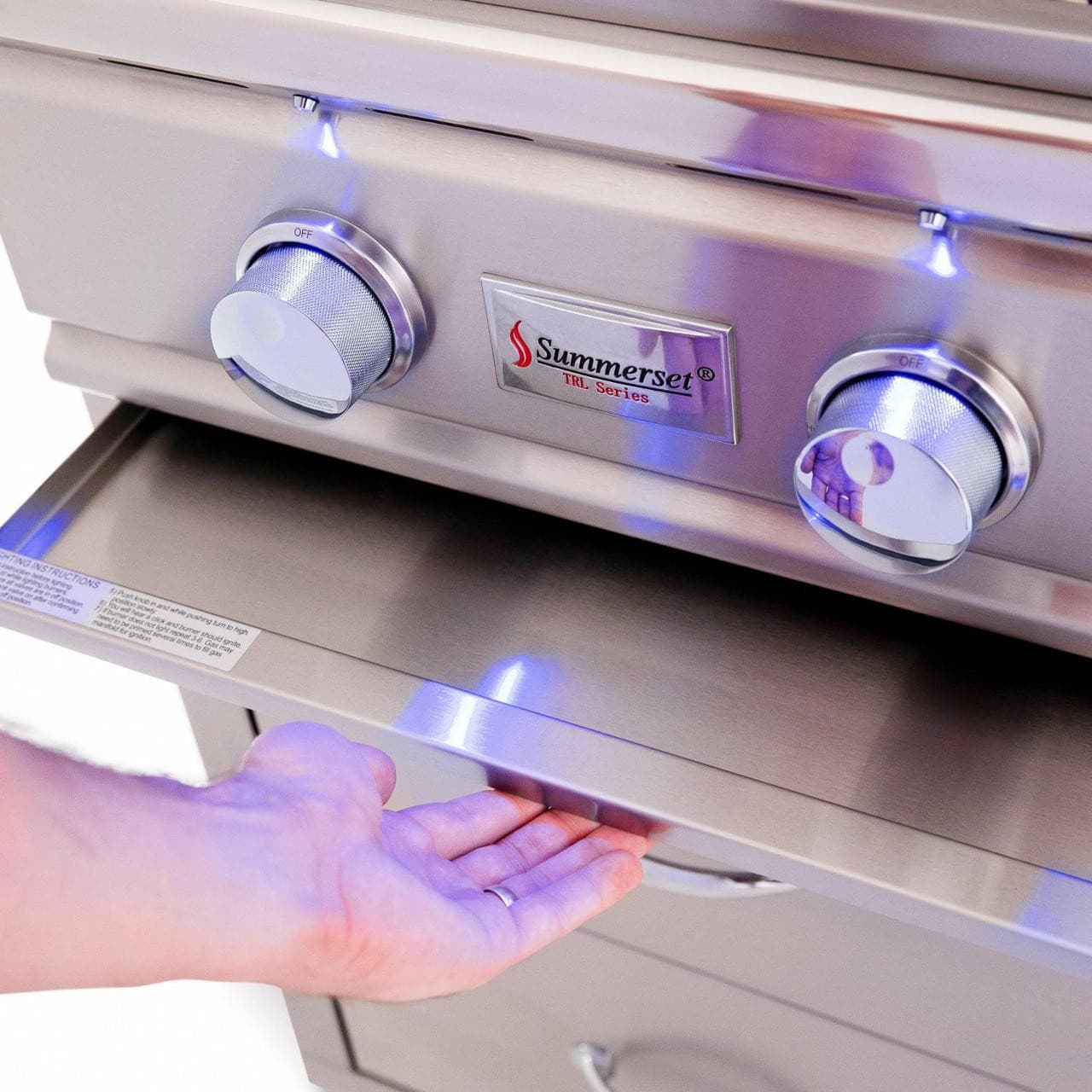Summerset Grills TRL 32-Inch 3-Burner Freestanding Gas Grill with Rear Infrared Burner — image 1