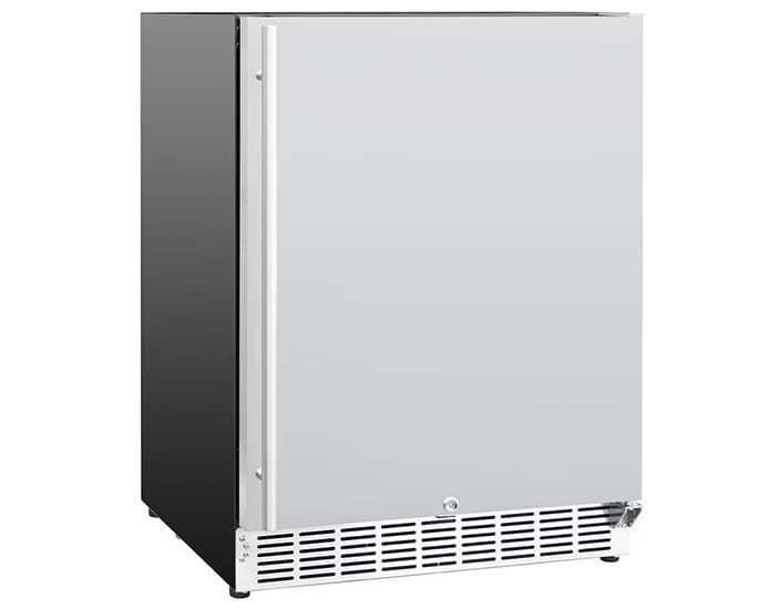 Summerset Grills 24-Inch 5.1 Cu. Ft. Outdoor Rated Stainless Steel Compact Refrigerator — image 1