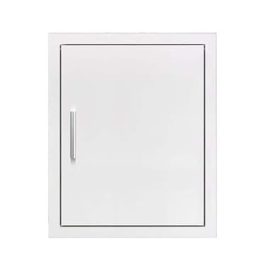 Summerset Grills 17-Inch Stainless Steel Masonry Mount Reversible-Hinged Vertical Single Access Door — image 1
