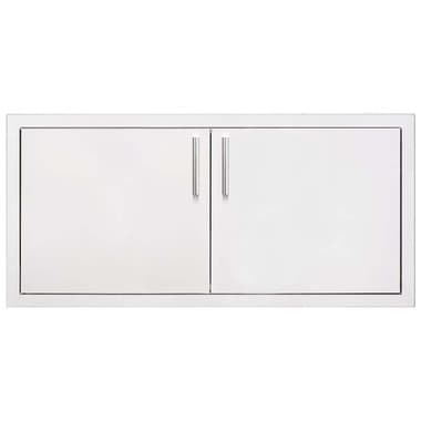 Summerset Grills 36-Inch Stainless Steel Flush Mount Double Access Door — image 1