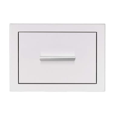 Summerset Grills 17-Inch Stainless Steel Flush Mount Single Access Drawer — image 1