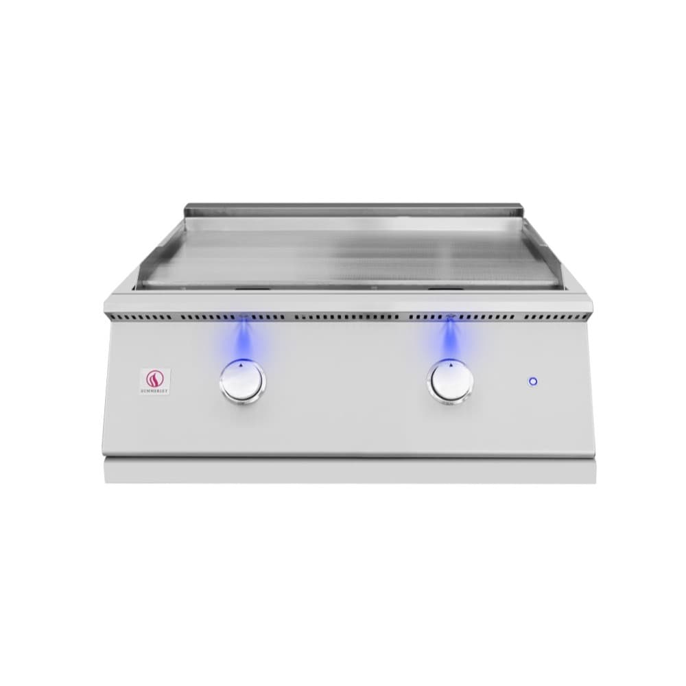 Summerset Grills Pro Series 30-Inch 2-Burner Built-In Gas Commercial Style Flat Top Griddle — image 1