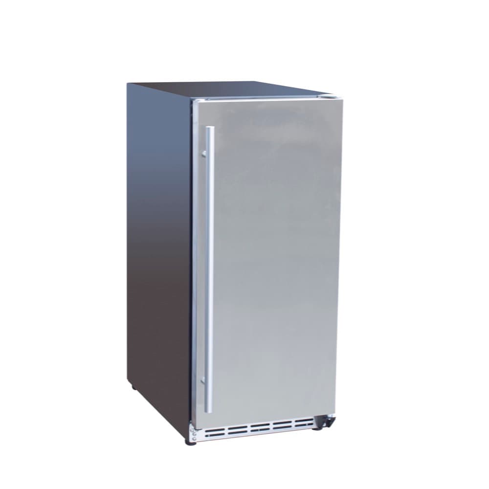 Summerset Grills 15-Inch 3.2 Cu. Ft. Outdoor Rated Fridge with Stainless Steel Door — image 1