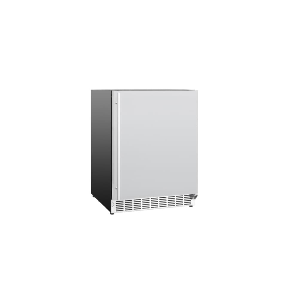 Summerset Grills 24-Inch 5.3 Cu. Ft. Capacity Outdoor Rated Refrigerator with Locking Door & Towel Bar Handle - Right Hinge — image 1