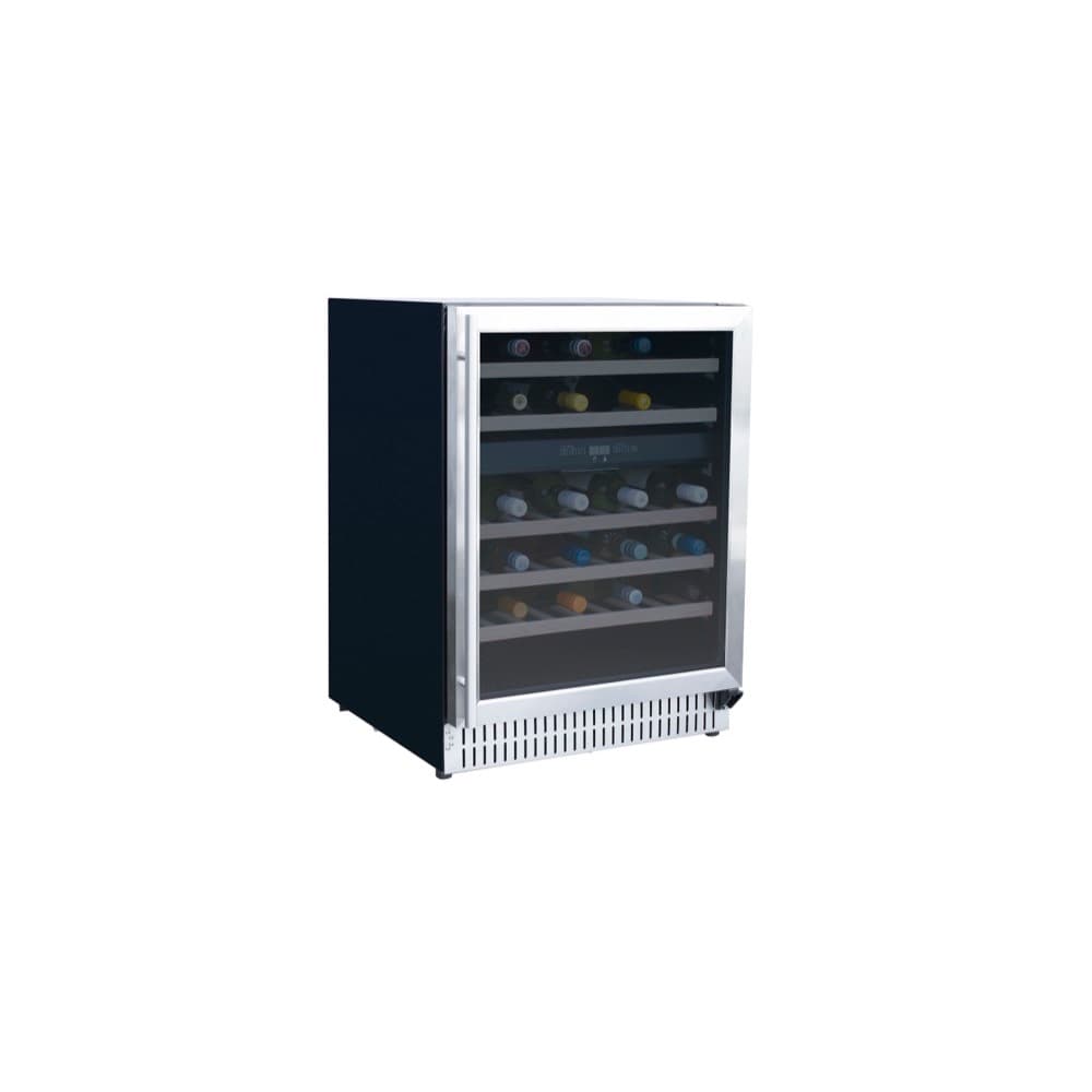 Summerset Grills 24-Inch 5.3 Cu. Ft. Outdoor Rated Dual Zone Wine Cooler — image 1