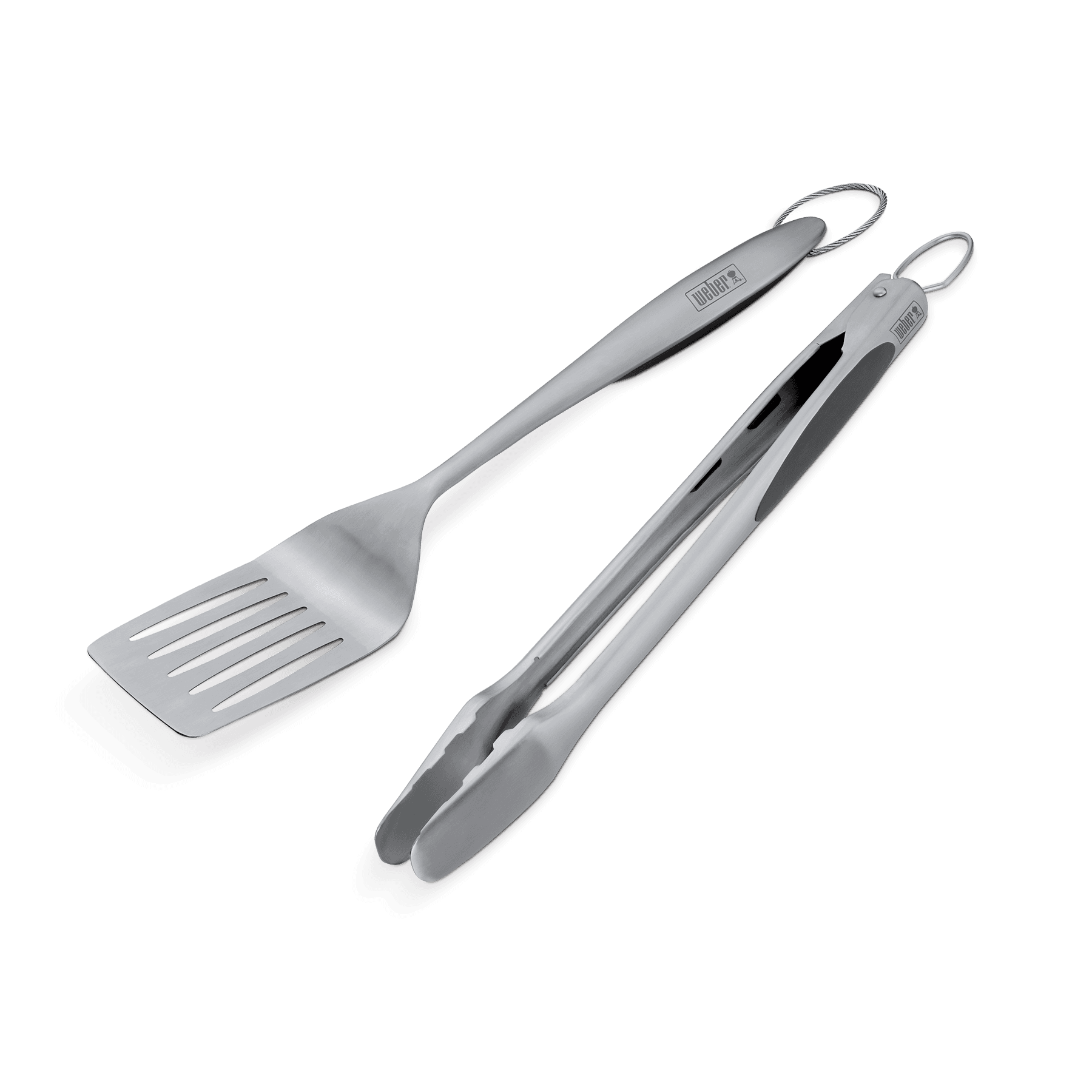 Weber Grills Deluxe Stainless Steel 2-Piece BBQ Tool Set — image 1