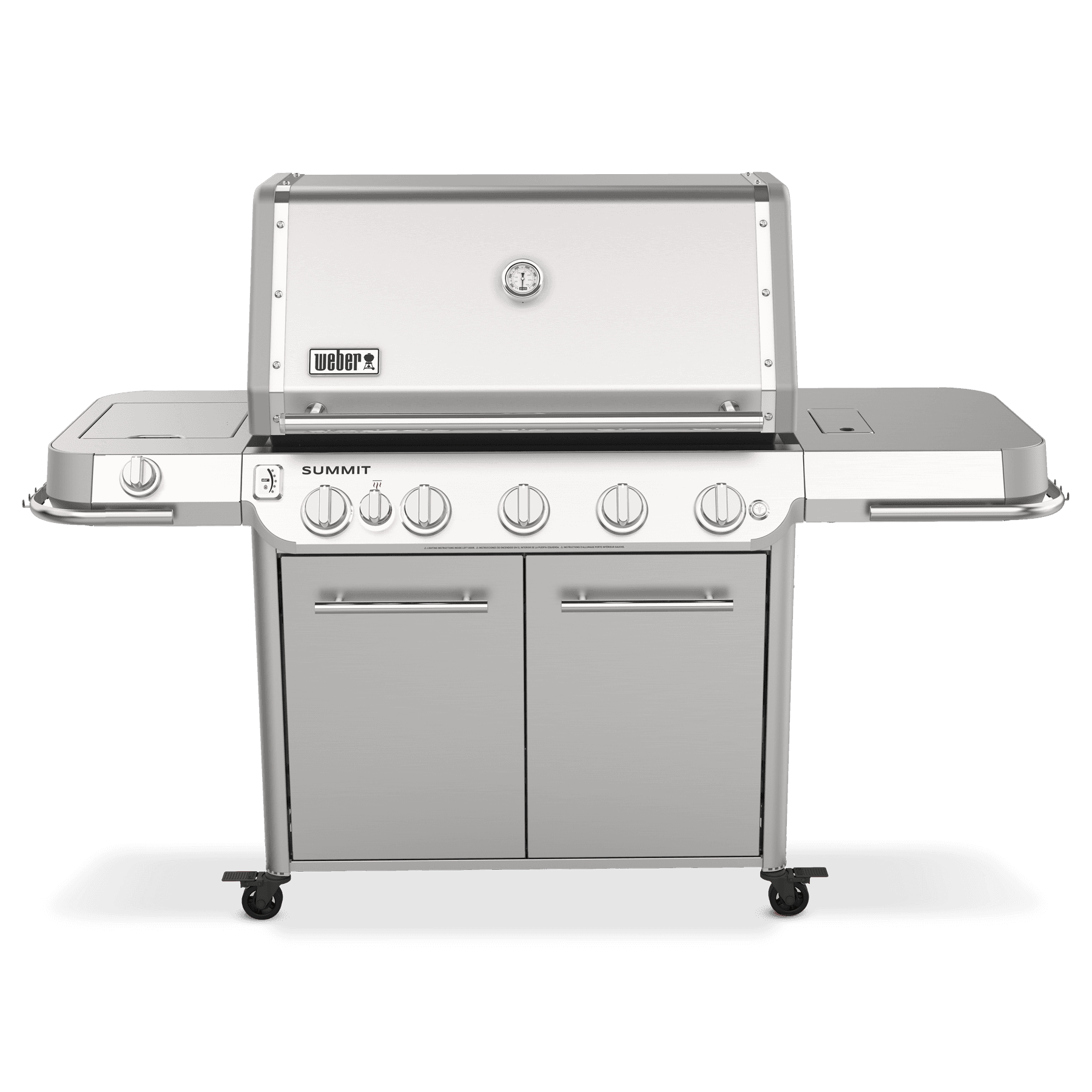 Weber Grills Summit FS38 S Freestanding Gas Grill Rotisserie Sear Burner and Side Burner — image 1