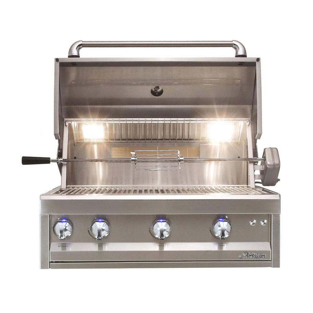 Artisan Professional 32-Inch 3-Burner Built-In Propane Gas Grill with Rear Infrared Burner — image 1