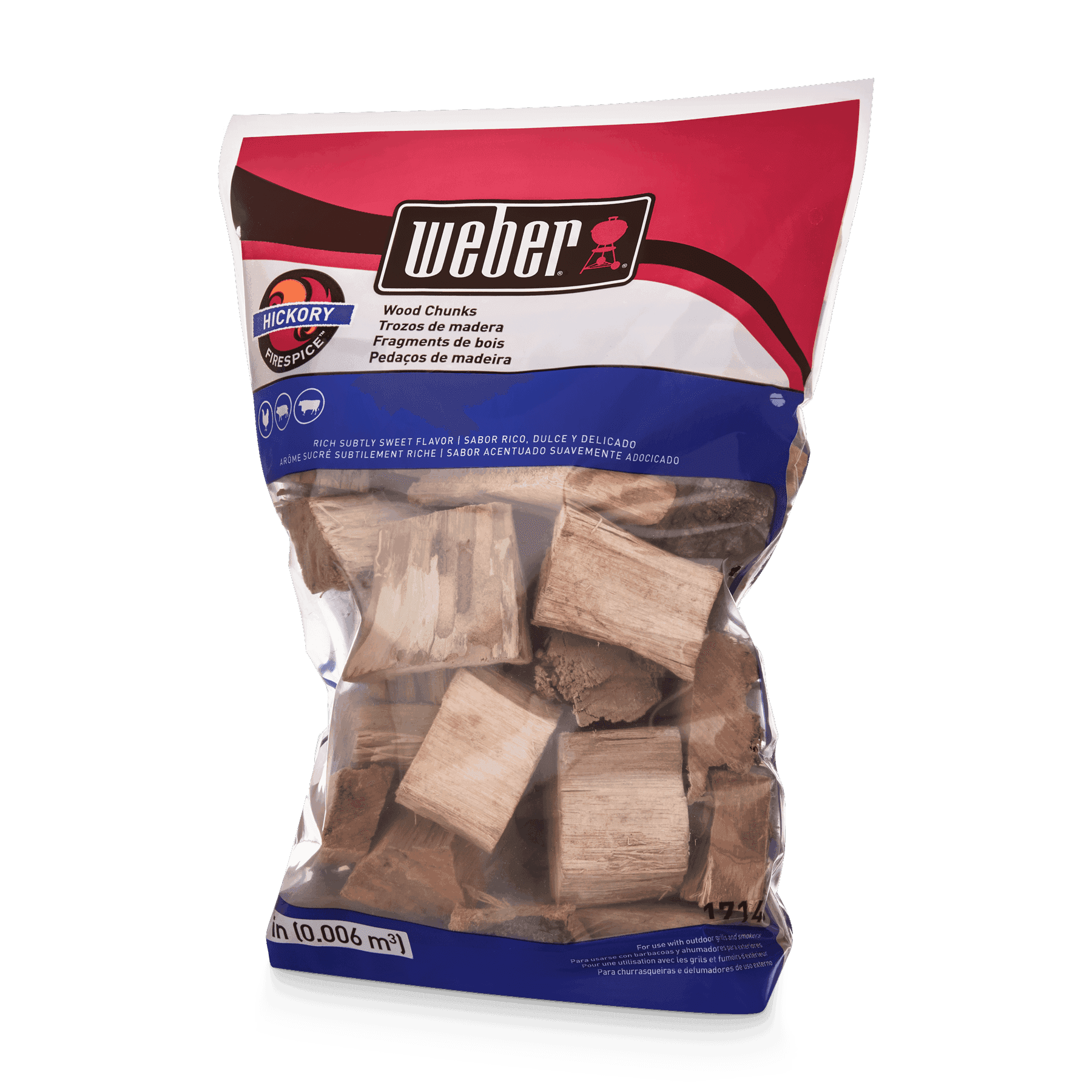Weber Grills Hickory Wood Chunks — image 1