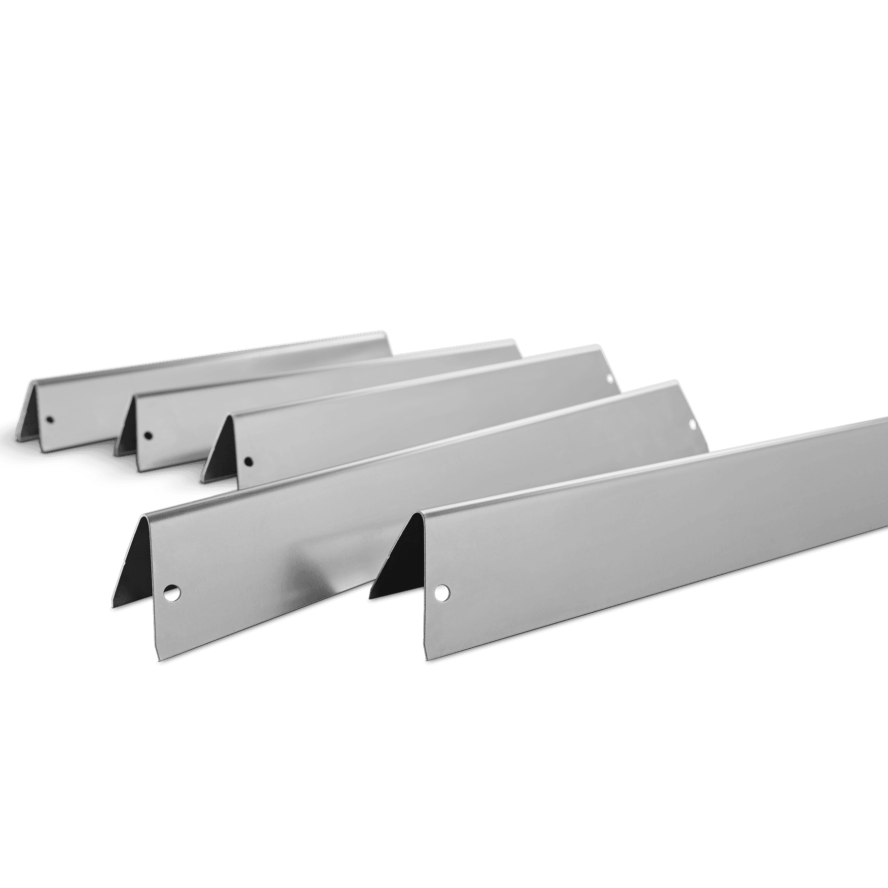 Weber Grills Stainless Steel Flame Tamer Flavorizer Bars for Genesis 300 Series Gas Grills with Side Mounted Control Panel - Set of 5 — image 1