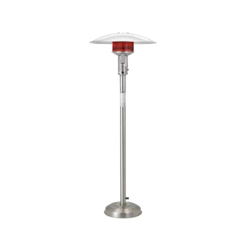 Sunglo 50,000 BTU Natural Gas Portable Post-Mount Patio Heater - Stainless Steel — image 1