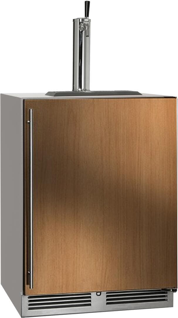 Perlick 24-Inch C-Series Stainless Steel Panel Ready Single Tap Outdoor Beer Dispenser - Right Hinged — image 1