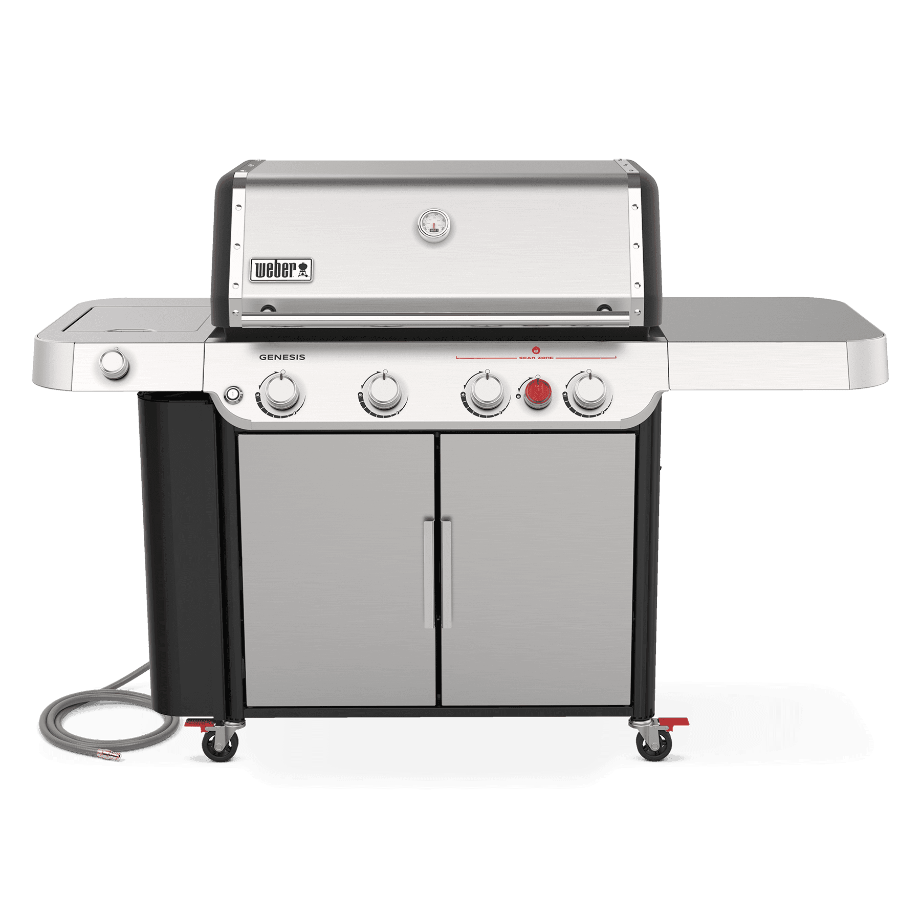 Weber Grills Genesis S 435 Gas Grill Sear Burner & Side Burner — image 1