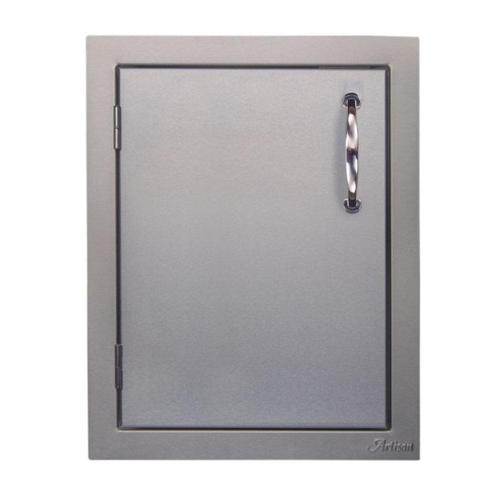Artisan 17-Inch Stainless Steel Left-Hinged Vertical Single Access Door — image 1