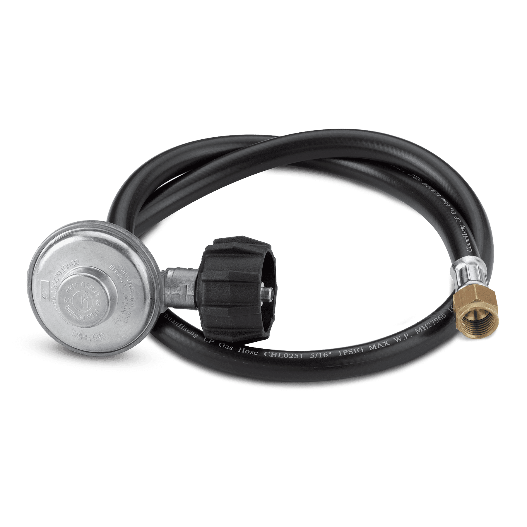 Weber Grills 30-Inch QCC1 Propane Hose & Regulator Kit For Genesis 300 Series Gas Grills — image 1