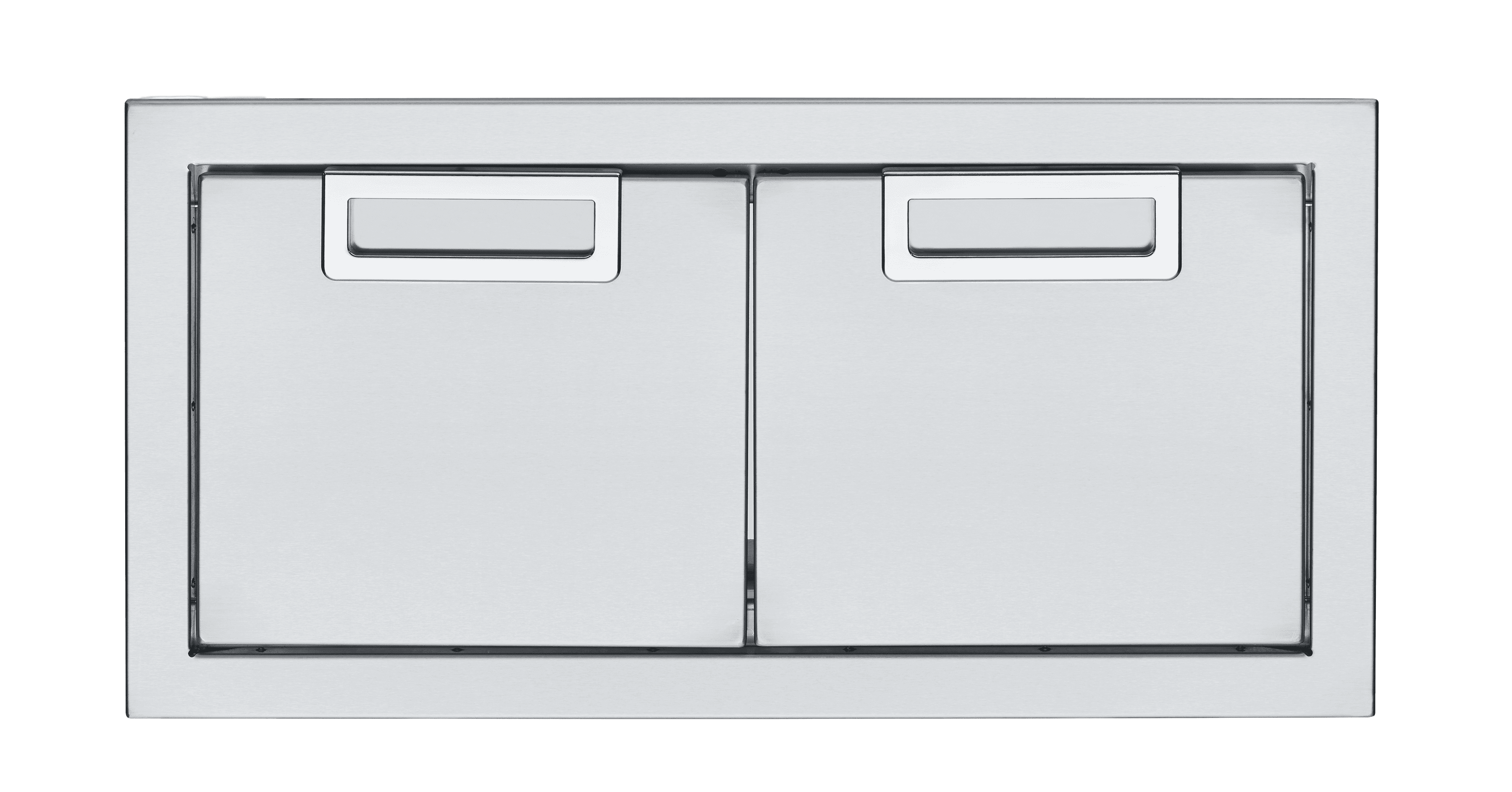 Crown Verity 24-Inch 5.1 Cu. Ft. Stainless Steel Outdoor Refrigerator with Locking Door — image 1